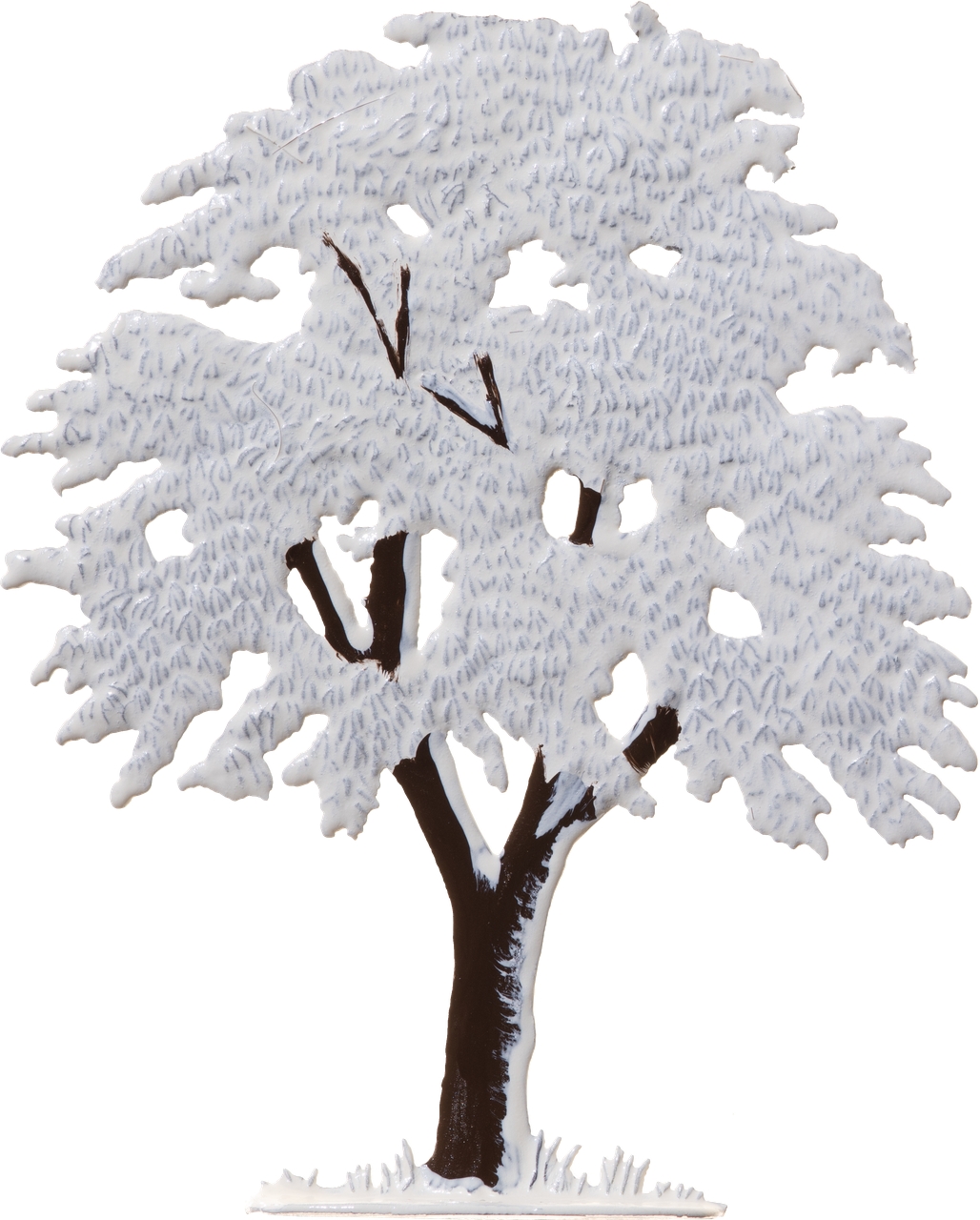 Kastanienbaum Im Winter Blank 4110W BL